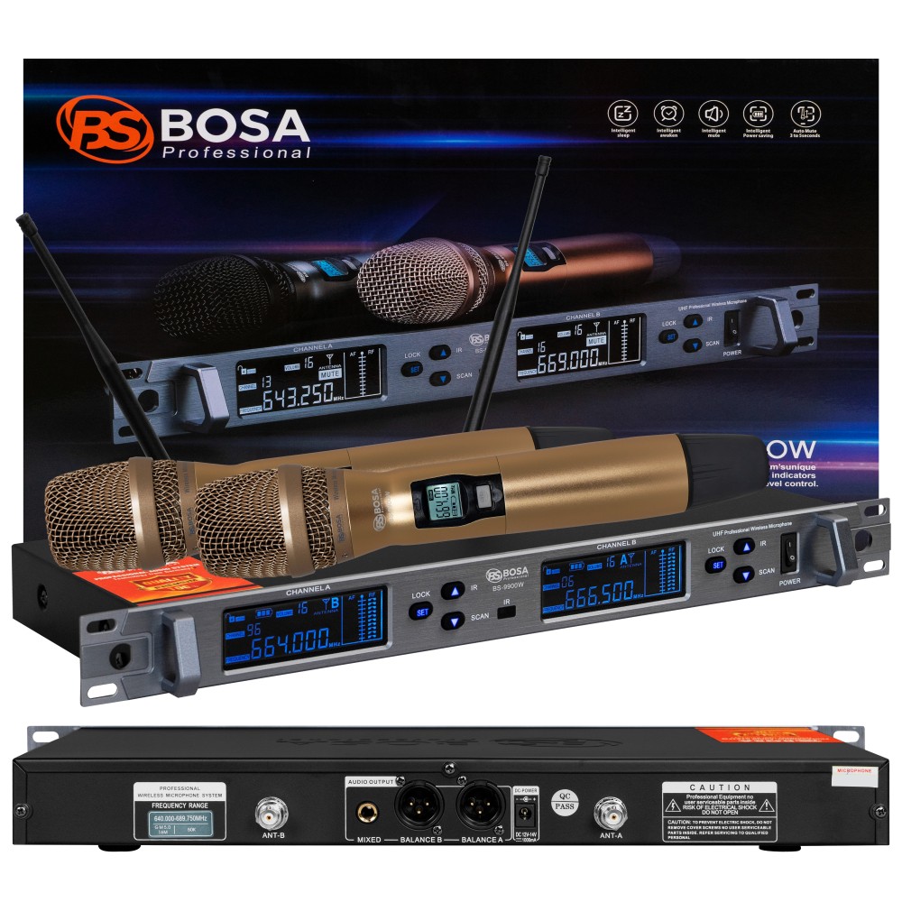 MICRO BOSA BS9900W - VÀNG